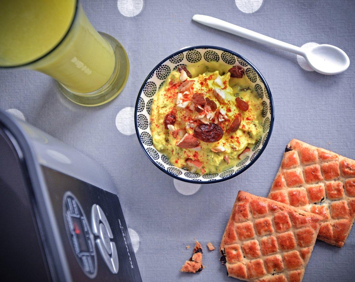 Fromage Frais Citron & Curcuma au Kuvings