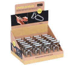 Peeler Stem Flint Grey Display