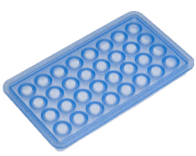 Ice Cube Tray Ball 20mm Ice Blue