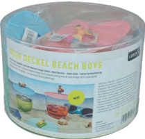 24pcs My Lid Beach Boys Display Round