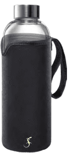 Glass Bottle W/Insulated Sleeve 0.75l