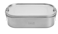 Lunch Box Snap Stainless Steel 1200ml