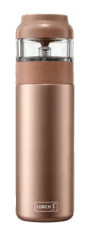 Insulated Bottle Tea St Steel 0.4l Light Rose