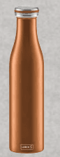 Insulated Bottle Stainless Steel 0.75l Bronze