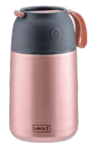 Iso Pot Food Container Ss 700ml Rose