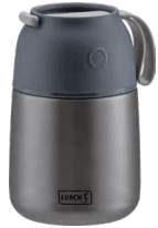 Iso Pot Food Container Ss 500ml Grey