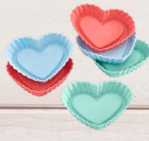 Flexiform Case Mini Heart 6pcs Set