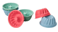 Flexiform Muffinliner Deep Savarin 6pcs