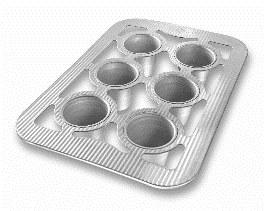 Moule à Popovers — 6 Cavités